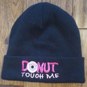 Donut Touch Me Unisex Beanie